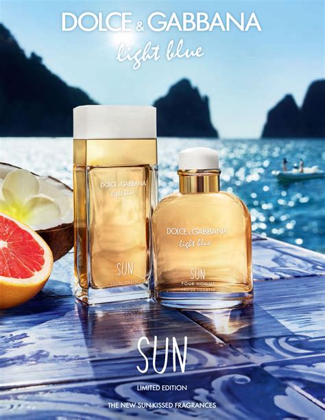 dolce gabbana light blue sun parfum